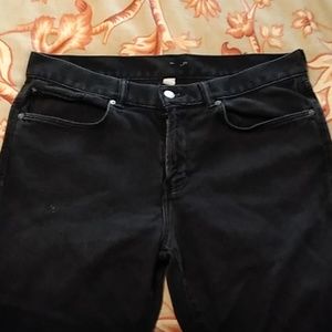 Banana Republic The Traveler Black Jeans